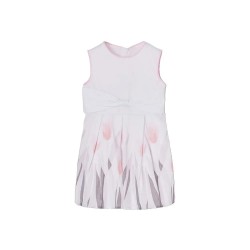 рокля,дамски,поли,и,рокли,boboli,733047,sleeveless,dress,white,(white)