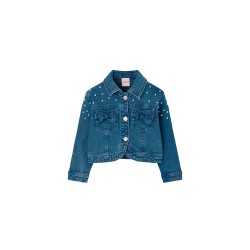 Яке Boboli 773085 jacket - Blue (Bleach Wash) яке,мъжки,якета,дамски,якета,и,палта,boboli,773085,jacket,blue,(bleach,wash)