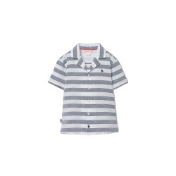 риза,с,къс,ръкав,дамски,ризи,мъжки,ризи,boboli,823014,short,sleeve,shirt,blue,grey,(blue,horizontal,list)