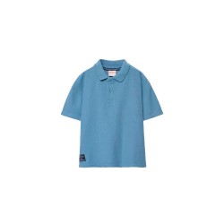 дамски,блузи,с,яка,мъжки,блузи,с,яка,boboli,843050,short,sleeve,polo,blue,(añil)