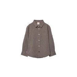 риза,с,дълъг,ръкав,дамски,ризи,мъжки,ризи,boboli,873019,long,sleeve,shirt,brown,grey,(brown)