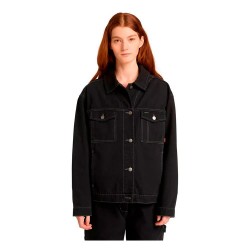 яке,мъжки,якета,дамски,якета,и,палта,timberland,canvas,trucker,jacket,black,(black)