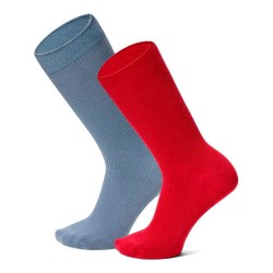 чорапи,мъжки,чорапи,дамски,чорапи,timberland,carleton,long,socks,2,pairs,red,blue,(american,beauty)