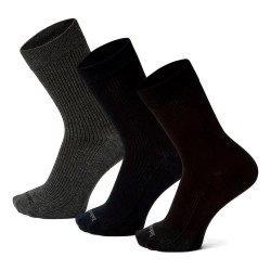 чорапи,мъжки,чорапи,timberland,chesapeake,crew,long,socks,3,pairs,black,(multi,colour)
