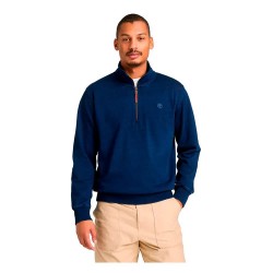 блуза,мъжки,пуловери,timberland,indigo,half,zip,sweatshirt,blue,(rinse)