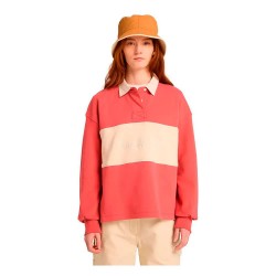 дамски,блузи,с,яка,timberland,lush,rugby,long,sleeve,polo,red,(mineral,red)