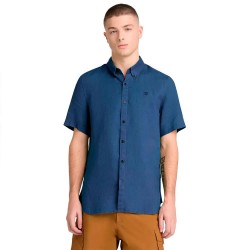 риза,с,къс,ръкав,дамски,ризи,мъжки,ризи,timberland,mill,brook,short,sleeve,shirt,blue,(oceana)