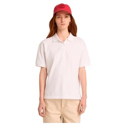 дамски,блузи,с,яка,мъжки,блузи,с,яка,timberland,pique,short,sleeve,polo,white,(white)