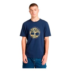 тениска,мъжки,тениски,дамски,тениски,timberland,tree,logo,lake,house,graphic,short,sleeve,t,shirt,blue,(peacoat)