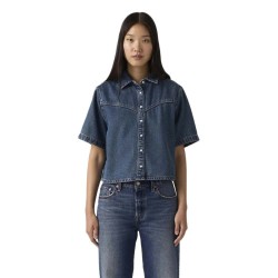 риза,с,къс,ръкав,дамски,ризи,мъжки,ризи,levi´s,®,logan,short,sleeve,shirt,blue,(tencel,tinted,times)