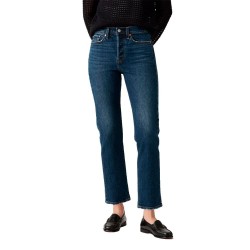 Дънки Levi´s ® Wedgie Straight Fit jeans - Blue (Indifferent Indigo) дънки,мъжки,панталони,дамски,панталони,levi´s,®,wedgie,straight,fit,jeans,blue,(indifferent,indigo)