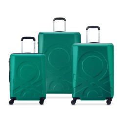Delsey Fabrica S/M/L 135L trolley bag - Green (Green) куфари,delsey,fabrica,s,m,l,135l,trolley,bag,green,(green)