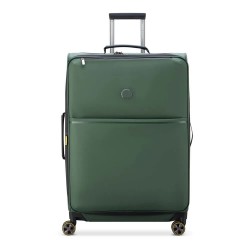 Delsey Turrene Soft Expandable 76 cm 104L trolley bag - Green (Green) куфари,delsey,turrene,soft,expandable,76,cm,104l,trolley,bag,green,(green)