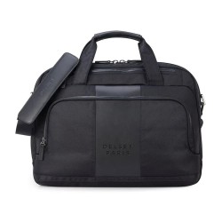 Delsey Wagram laptop briefcase - Black (Black) всички,чанти,delsey,wagram,laptop,briefcase,black,(black)