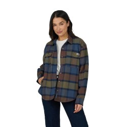 риза,с,дълъг,ръкав,дамски,ризи,salty,crew,fathom,flannel,long,sleeve,shirt,multicolor,(espresso)
