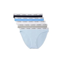 дамско,бельо,дамски,бикини,и,танкини,calvin,klein,000qd5208e,panties,5,units,multicolor,(shoreline,blue,descent,white,gre)