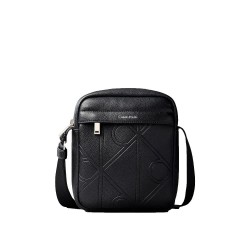 Calvin klein Emblem Aop Emboss Reporter crossbody - Black (Black) всички,чанти,calvin,klein,emblem,aop,emboss,reporter,crossbody,black,(black)