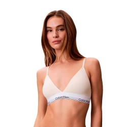 Calvin klein LV00QF8498 Triangle bra - Beige (Pear Sorbet) дамско,бельо,дамски,бикини,и,танкини,calvin,klein,lv00qf8498,triangle,bra,beige,(pear,sorbet)