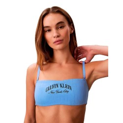 Calvin klein LV00QF8710 Bandeau bra - Blue (Blue Descent) дамско,бельо,дамски,бикини,и,танкини,calvin,klein,lv00qf8710,bandeau,bra,blue,(blue,descent)
