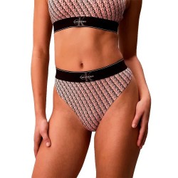 дамско,бельо,дамски,бикини,и,танкини,calvin,klein,lv00qf8813,thong,brown,(mini,stepping,logo,bright,peach)