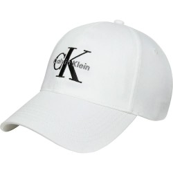 Шапка Calvin klein Monologo hat - White (Bright White / Marina) шапка,всички,шапки,calvin,klein,monologo,hat,white,(bright,white,marina)