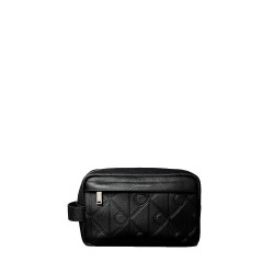 несесер,тоалетни,принадлежности,calvin,klein,xl,emblem,aop,emboss,wash,bag,black,(black)