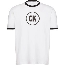 тениска,мъжки,тениски,дамски,тениски,calvin,klein,jeans,lv04rf821g,short,sleeve,t,shirt,white,(bright,white)