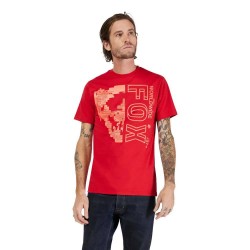 Тениска Fox Racing Skull Premium short sleeve T-shirt - Red (Cardinal) тениска,мъжки,тениски,дамски,тениски,fox,racing,skull,premium,short,sleeve,t,shirt,red,(cardinal)