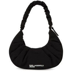 Чанта за през рамо Karl lagerfeld jeans B2W30146 Hobo shoulder bag - Black (Black) чанта,за,през,рамо,всички,чанти,karl,lagerfeld,jeans,b2w30146,hobo,shoulder,bag,black,(black)