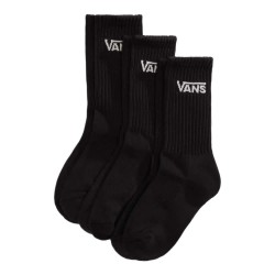 Чорапи Vans Classic crew socks 3 units - Black (Black) чорапи,детски,чорапи,vans,classic,crew,socks,3,units,black,(black)
