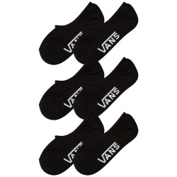 Чорапи Vans Classic no show socks 3 units - Black (Black / Black) чорапи,мъжки,чорапи,дамски,чорапи,vans,classic,no,show,socks,3,units,black,(black,black)