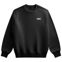 блуза,мъжки,пуловери,vans,left,chest,crew,sweatshirt,black,(black)