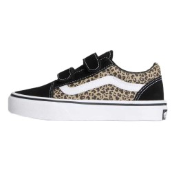 юношески,маратонки,мъжки,маратонки,дамски,маратонки,vans,old,skool,v,youth,trainers,brown,(black,leopard)