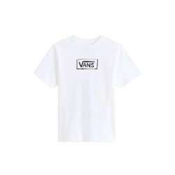 тениска,мъжки,тениски,дамски,тениски,vans,on,canvas,short,sleeve,t,shirt,white,(white)