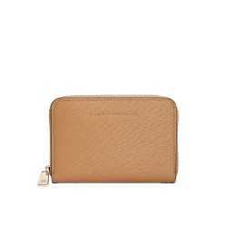 портфейли,и,портмонета,tommy,hilfiger,modern,compact,woman,wallet,brown,(safari,canvas)