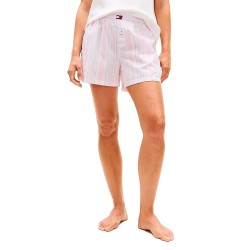 Къси панталони Tommy hilfiger Popline Stripe shorts - Pink (Classic Pink Multi Stripe) къси,панталони,мъжки,панталони,дамски,панталони,tommy,hilfiger,popline,stripe,shorts,pink,(classic,pink,multi,stripe)