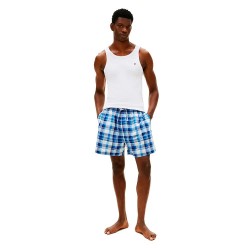 пижама,мъжки,пижами,tommy,hilfiger,um0um03800,pyjama,blue,(white,blue,madrass)