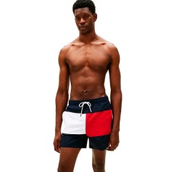 бански,гащета,мъжки,бански,костюми,tommy,hilfiger,um0um03840,swimming,shorts,multicolor,(desert,sky)