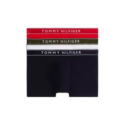 Боксерки Tommy hilfiger UM0UM03882 Trunk boxers 3 units - Multicolor (White / Medium Red / Navy Blue) боксерки,мъжко,бельо,tommy,hilfiger,um0um03882,trunk,boxers,3,units,multicolor,(white,medium,red,navy,blue)