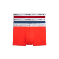 Боксерки Tommy hilfiger UM0UM03889 Trunk boxers 3 units - Red / Blue (Fre Rd / Ae Sea / Ras Ju) боксерки,мъжко,бельо,tommy,hilfiger,um0um03889,trunk,boxers,3,units,red,blue,(fre,rd,ae,sea,ras,ju)