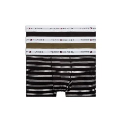 Боксерки Tommy hilfiger UM0UM03891 Trunk boxers 3 units - Brown / Black (Black / Arm Grn / Trm Stpe) боксерки,мъжко,бельо,tommy,hilfiger,um0um03891,trunk,boxers,3,units,brown,black,(black,arm,grn,trm,stpe)