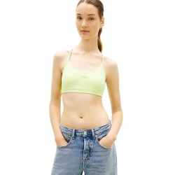 Tommy jeans DW0DW22279 sports bra - Yellow (Faded Lime) дамско,бельо,дамски,бикини,и,танкини,tommy,jeans,dw0dw22279,sports,bra,yellow,(faded,lime)