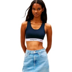 дамско,бельо,дамски,бикини,и,танкини,tommy,jeans,dw0dw22762,sports,bra,blue,(dark,night,navy)