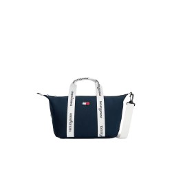 Чанта Tommy jeans Ess Daily Mini tote bag - Blue (Dark Night Navy) чанта,всички,чанти,tommy,jeans,ess,daily,mini,tote,bag,blue,(dark,night,navy)