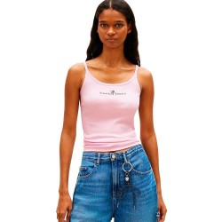 дънки,дамски,топове,tommy,jeans,script,top,pink,(pearly,pink)