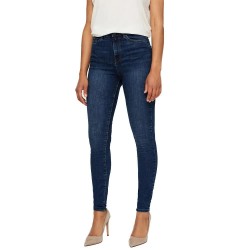 Дънки Vero moda Sophia High Waist Skinny jeans refurbished - Blue (Medium Blue Denim) дънки,дамски,панталони,vero,moda,sophia,high,waist,skinny,jeans,refurbished,blue,(medium,blue,denim)