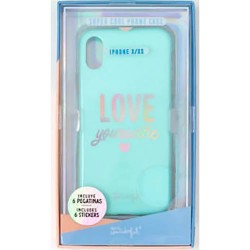 Mr wonderful IPhone X/XS Love Yourselfie phone case - Blue (Blue) други,аксесоари,mr,wonderful,iphone,x,xs,love,yourselfie,phone,case,blue,(blue)