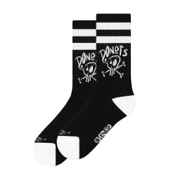 Чорапи American socks Donots 1994 crew socks - Black (Multicolour) чорапи,мъжки,чорапи,american,socks,donots,1994,crew,socks,black,(multicolour)