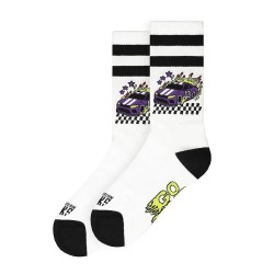 Чорапи American socks Nascar crew socks - White (Multicolour) чорапи,мъжки,чорапи,american,socks,nascar,crew,socks,white,(multicolour)