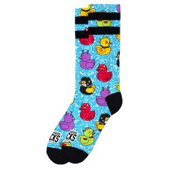Чорапи American socks Tub duck crew socks - Blue (Multicolour) чорапи,мъжки,чорапи,american,socks,tub,duck,crew,socks,blue,(multicolour)